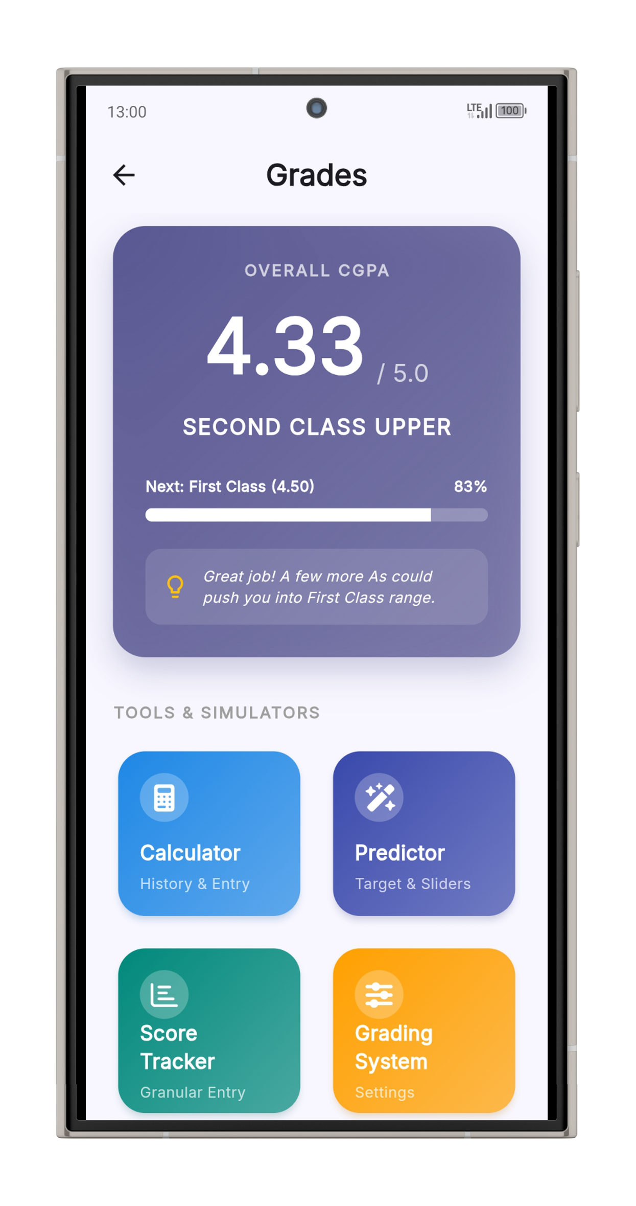 CGPA Calculator
